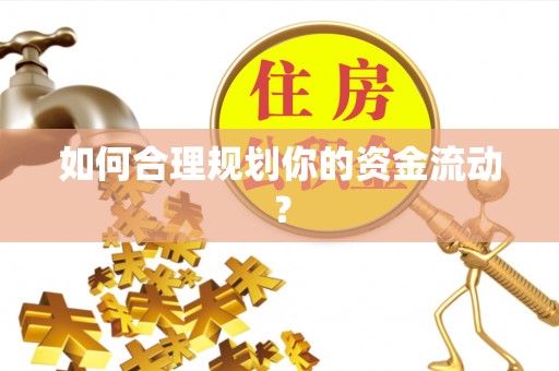 新巴尔虎左旗如何合理规划你的资金流动？
